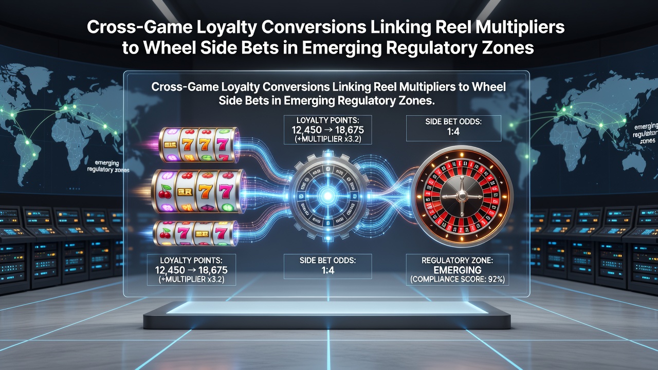 Cross-game loyalty programs connecting slot reel multipliers with roulette wheel side bets in new regulatory environments