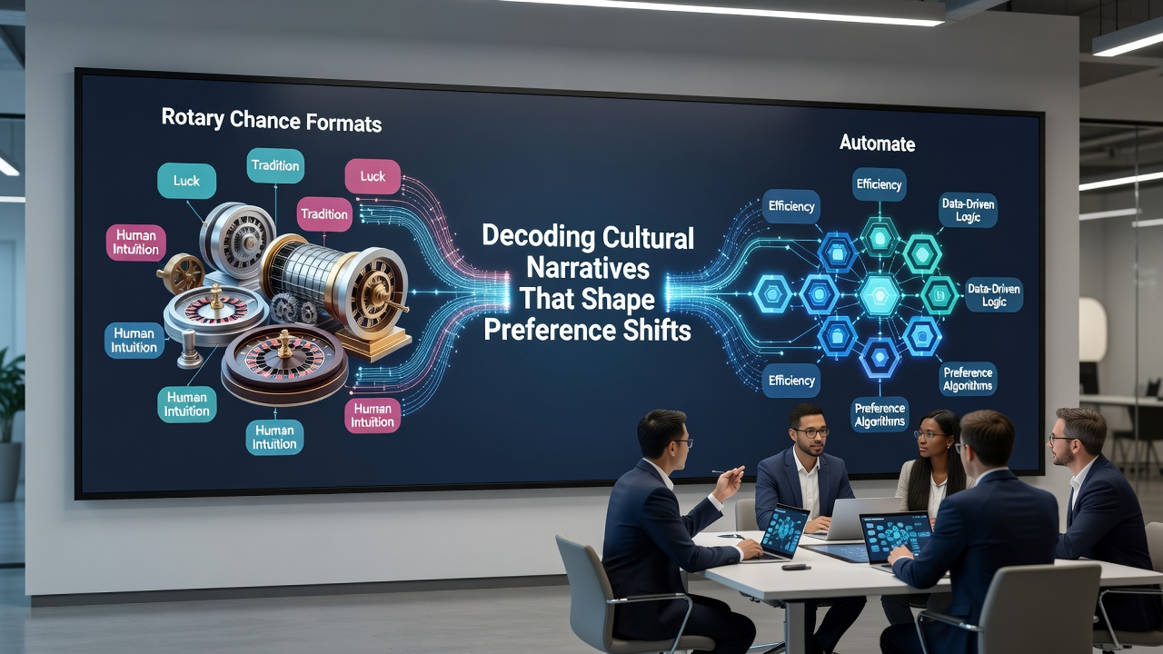 Diverse players engaging with digital wheel and reel interfaces in multilingual settings