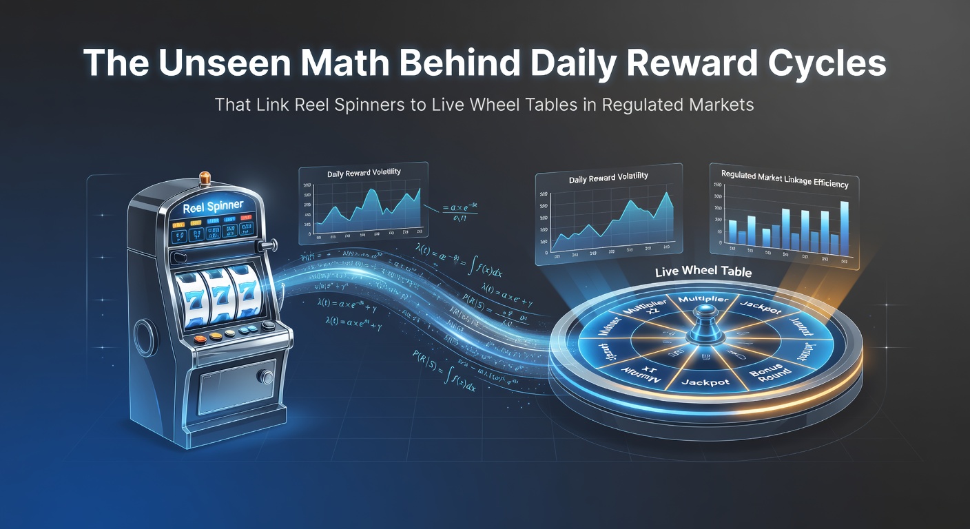 Mathematical models showing reward cycles connecting slot machines and roulette tables in regulated casino environments
